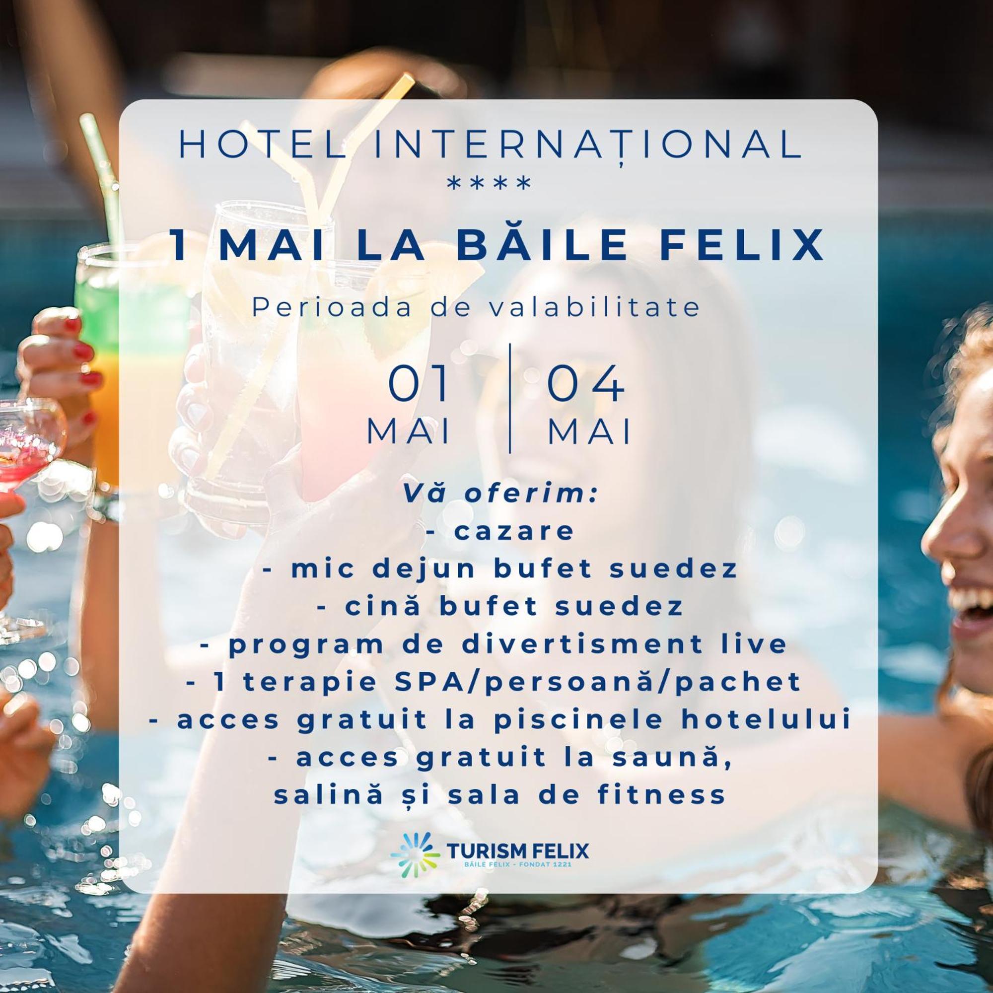 Hotel International Băile Felix المظهر الخارجي الصورة