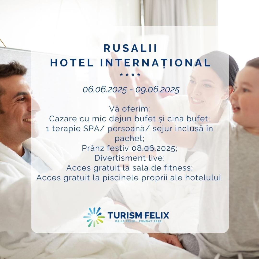 Hotel International Băile Felix المظهر الخارجي الصورة